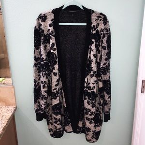 Lane Bryant Women’s Floral Print Cardigan Duster